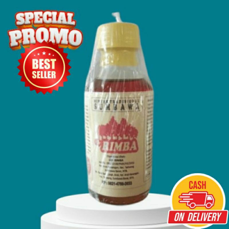 Minyak Sumbawa, urut, pijat, jamu, obat gatal, keseleo, 140 ml (CAP RIMBA) BPOM