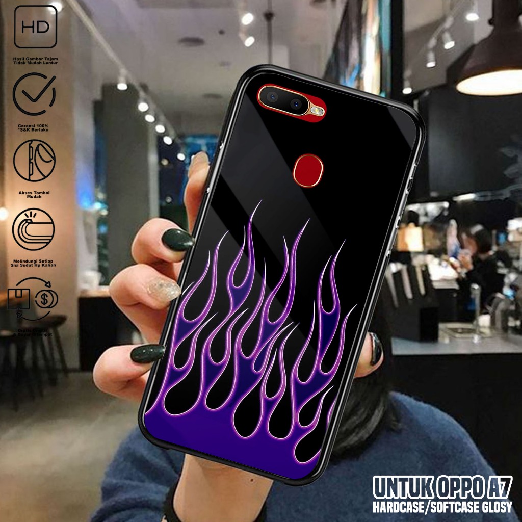 Case Oppo A7 - Casing Hp Oppo A7 Terbaru ( APY ) - Kesing Hp Oppo A7 - Silikon Hp - Cover Hp - Mika 