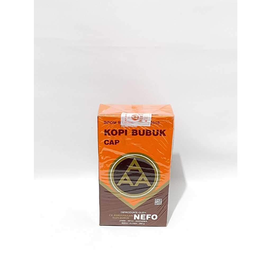 

Kopi AAA 500 Gram Nefo kopi bubuk hitam khas Jambi halal