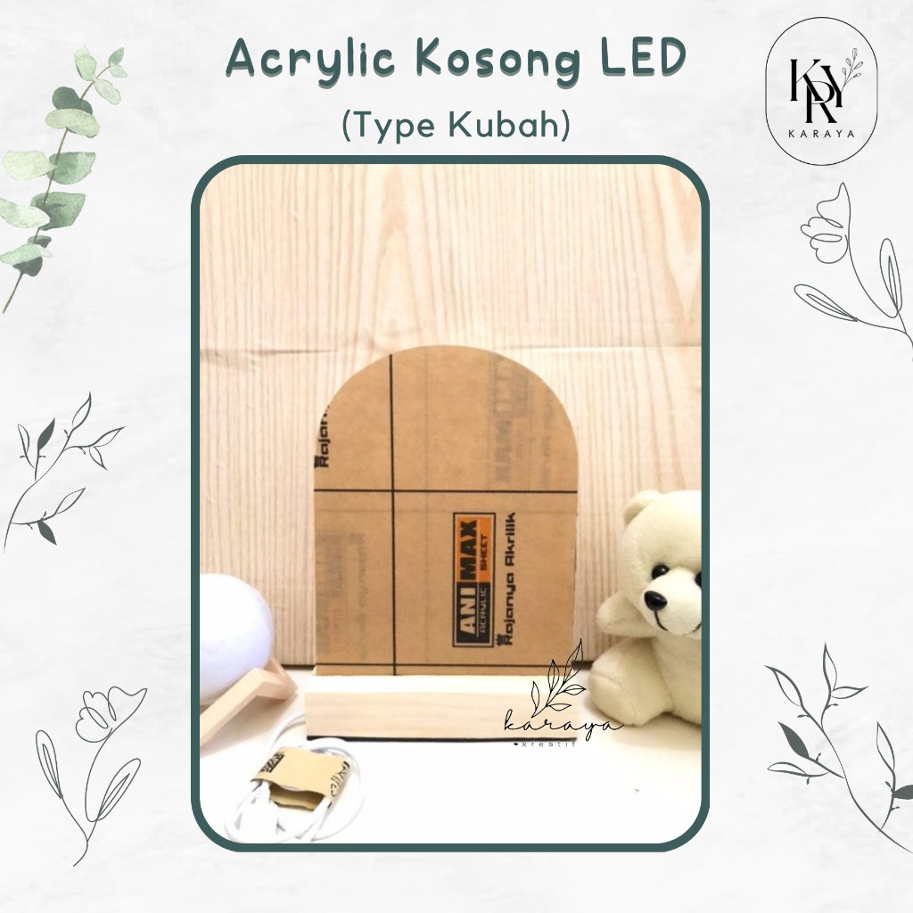 

Set Akrilik A5 Standing Kayu LED Paket Usaha Bahan Akrilik Lampu LED Karaya Kreatif