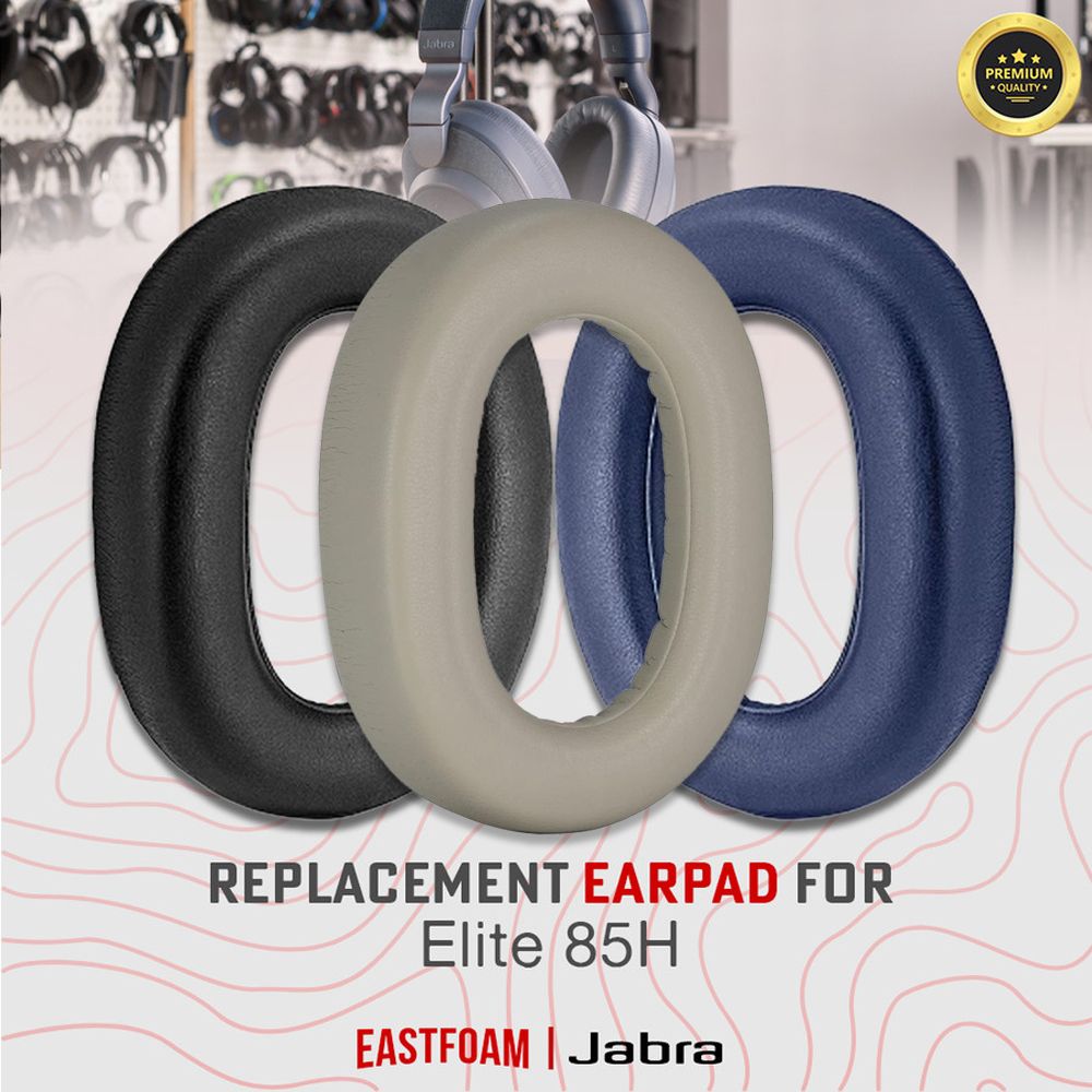 Earpad Earcup Jabra Elite 85H 85 H 85-H Bantalan Foam Busa Ear Cushion
