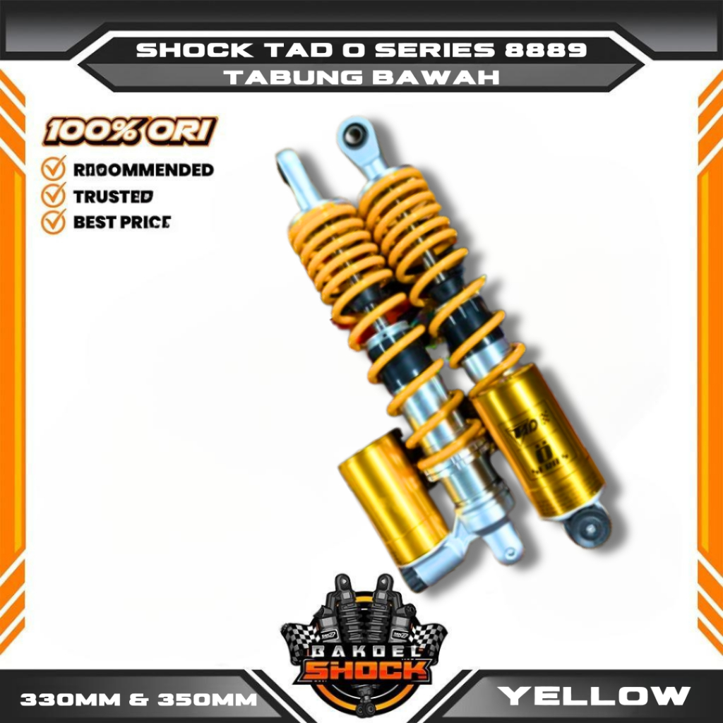 SHOCK TAD O SERIES 8889  TABUNG BAWAH 330-350MM FOR PCX - NMAX