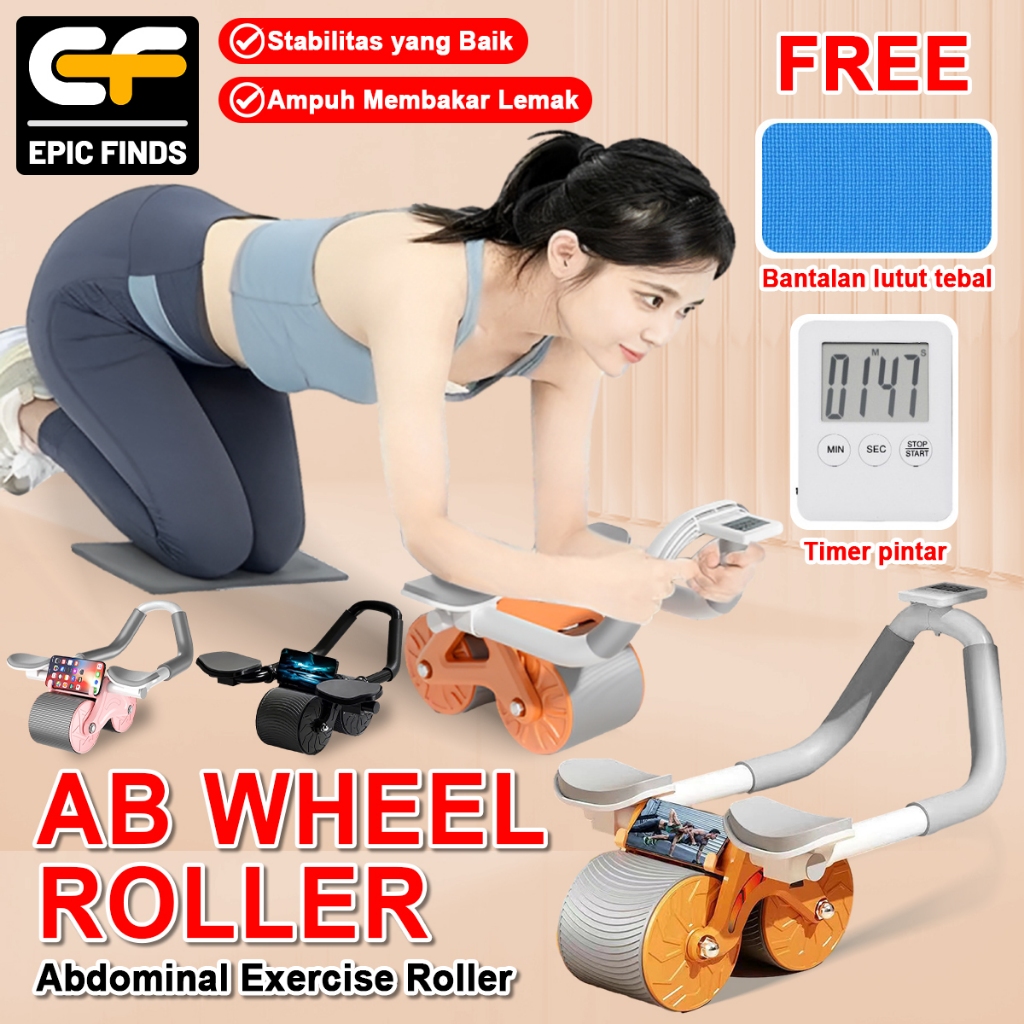 Epic Finds Ab Wheel 2in1 Ab Roller Wheels/Abdominal Roller Single Wheel/Abdominal Core Roller/AB