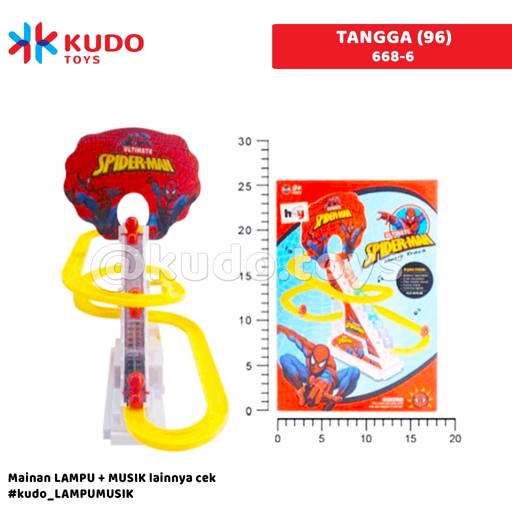 MAINAN ANAK SPIDERMAN TANGGA 668-6