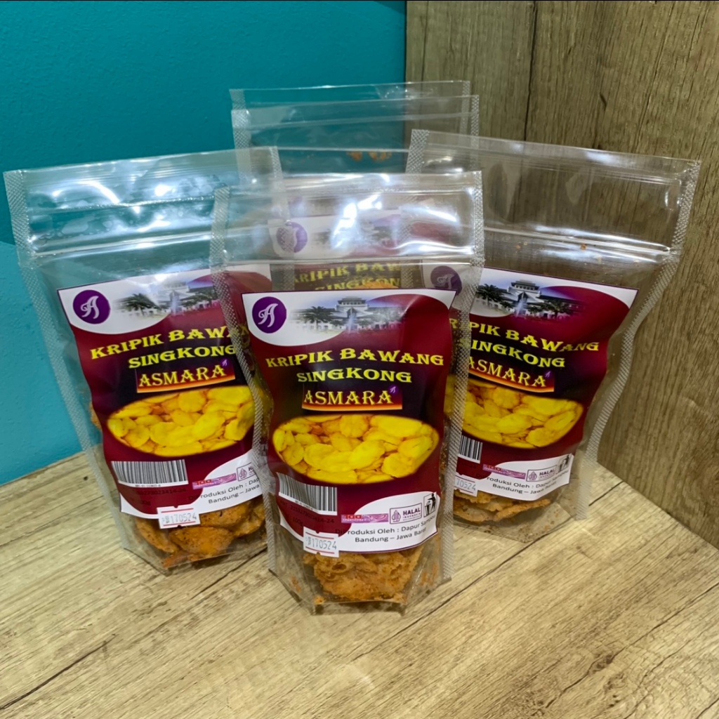 

Cemilan Snack Keripik Kripik Bawang ASMARA