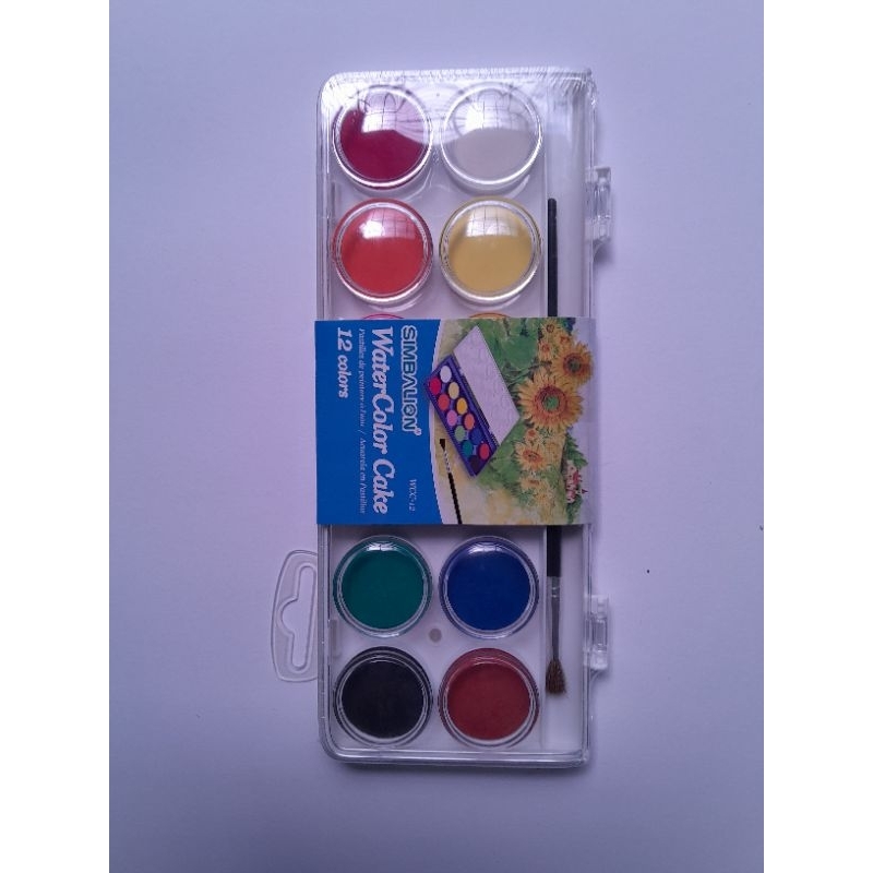 

water colors cake SIMBALION 12warna