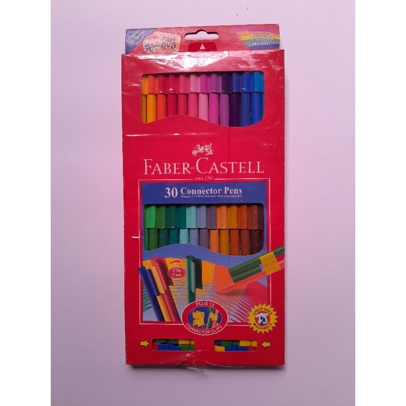 

Spidol/connector pens FABER-CASTELL 30 warna