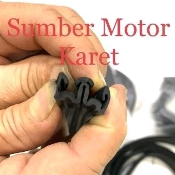 Karet Run Channel Sleding Dorong Kaca Geser Kijang Super Kijang Grand