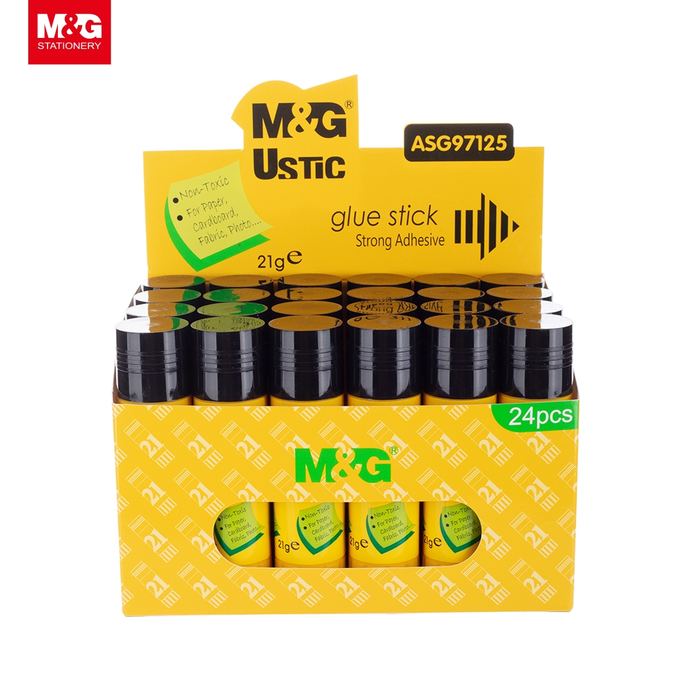 

Lem kertas M&G Ustic Glue Stick Strong Adhesive PVA 12pcs