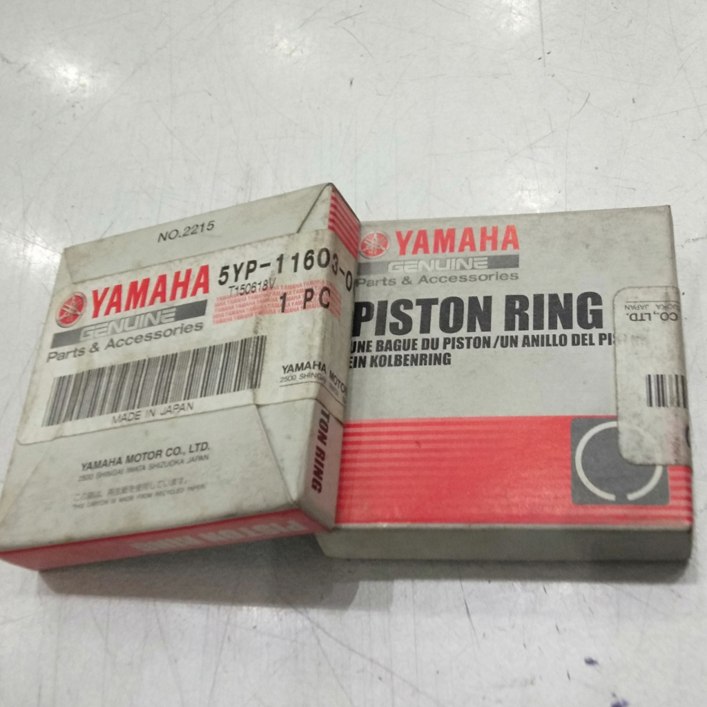 PISTON RING SET (STD) 1S71 / RING PISTON SEHER STANDAR - JUPITER MX OLD ( 5YP-11603-00 )
