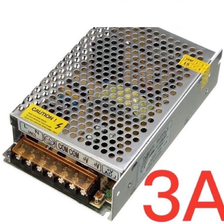 ART H29B TRAFO 3A ADAPTOR LED 12V 3 AMPERE POWER SUPPLY BUAT LED STRIP CCTV ALL