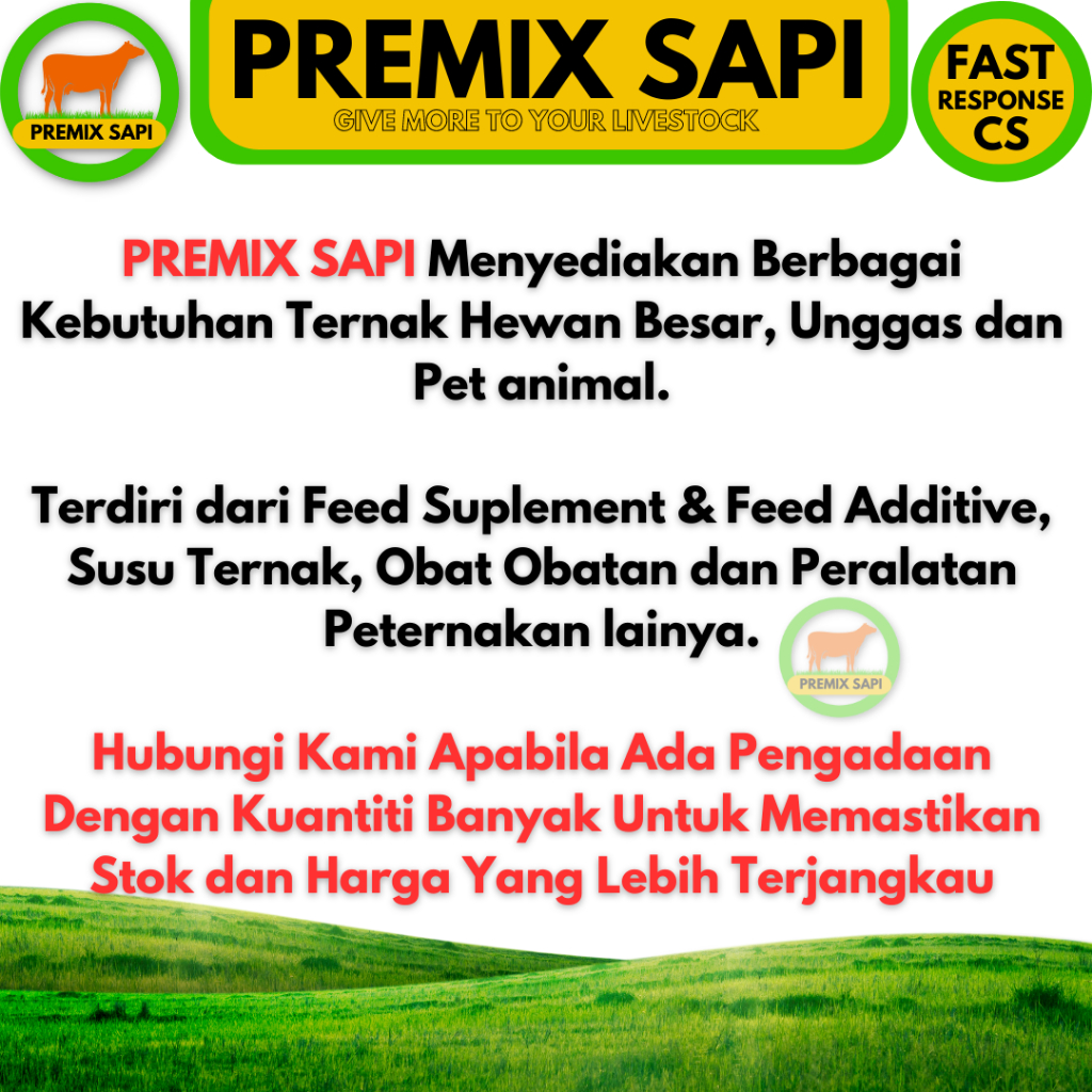 Vita B Plex Bolus 1 Pot (17 Bolus) Medion - Vitamin B Complex Bolus Untuk Ternak Sapi Kambing Domba