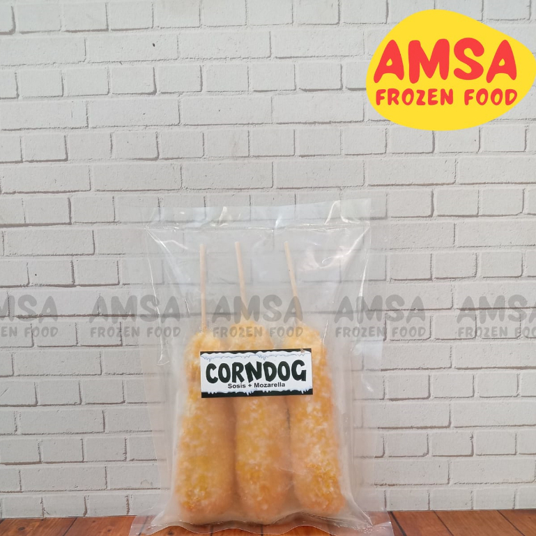 

CornDog Sosis Mozzarella 3pcs 160gr