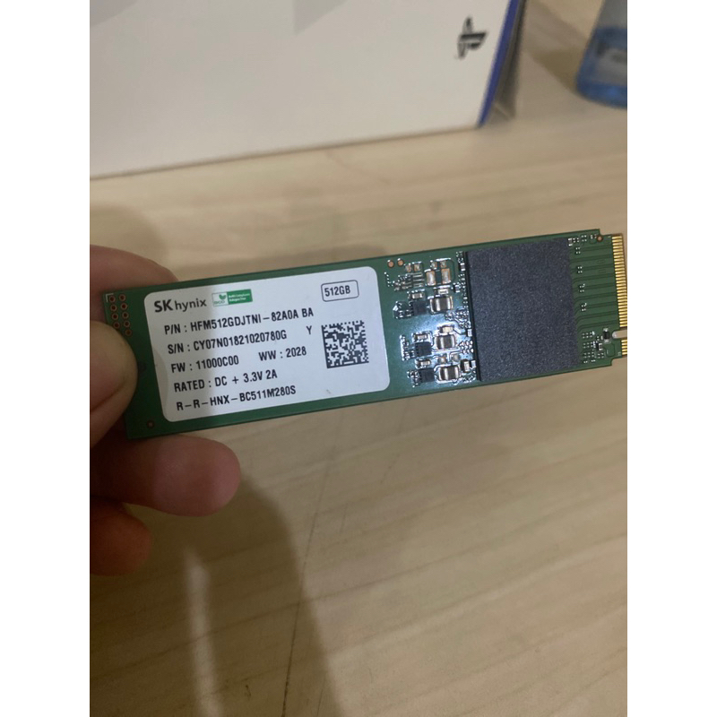 ssd SKhynix 512GB NVMe