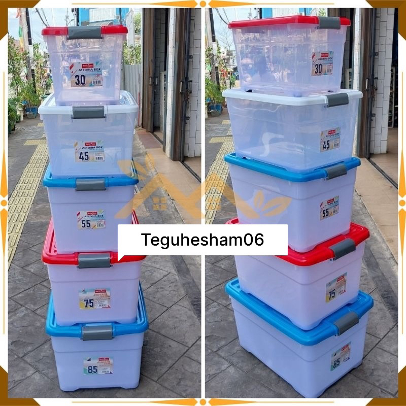 BASIC HOME LION STAR Container Box Roda 30 45 55 75 85 Liter Astoria Box Container Multiguna Basic H