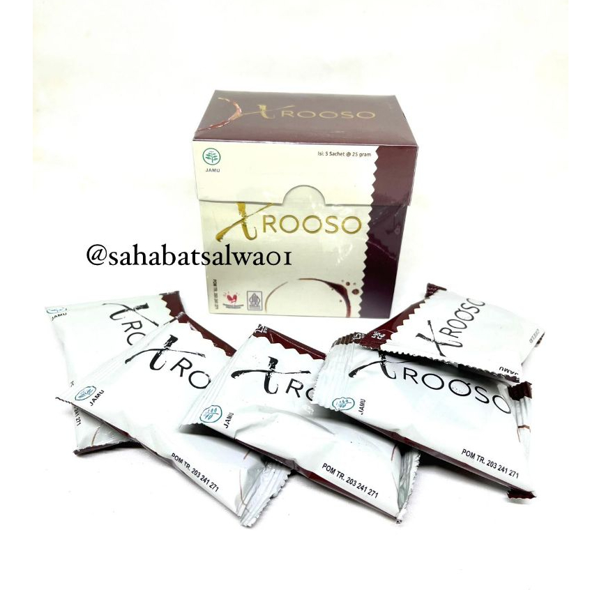 

XROOSO COFFEE KOPI XROOSO HARGA 1 BOX ISI 5 SACHET 100% ORIGINAL