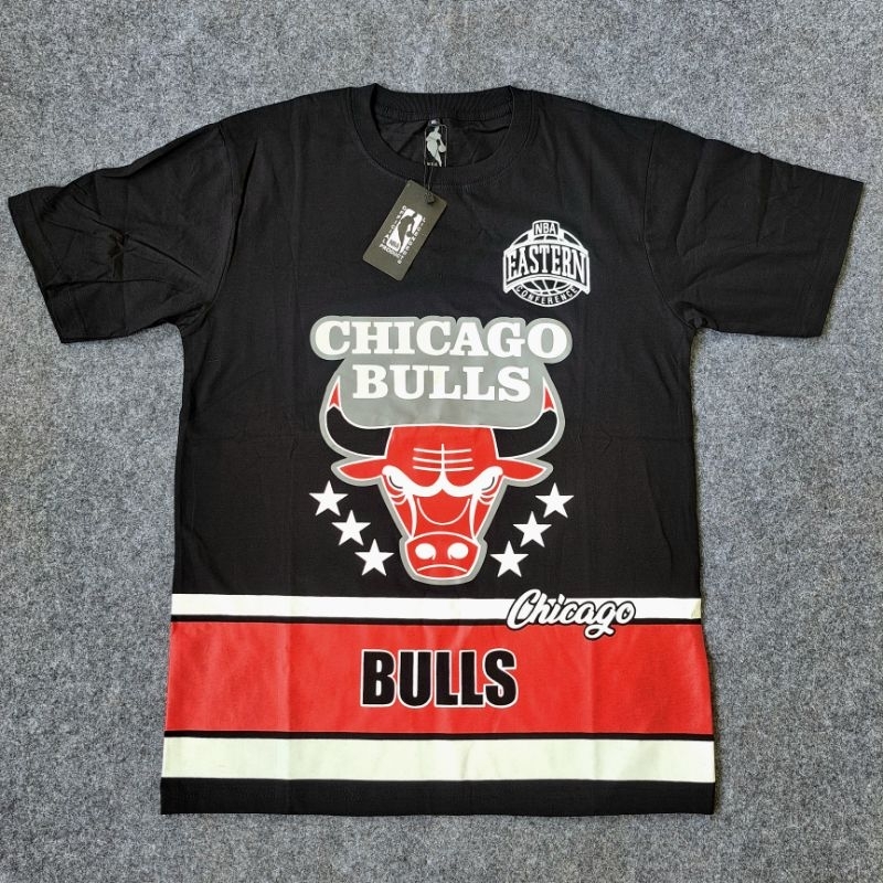 kaos tshirt chicago bulls nba original sisa eksport second preloved new