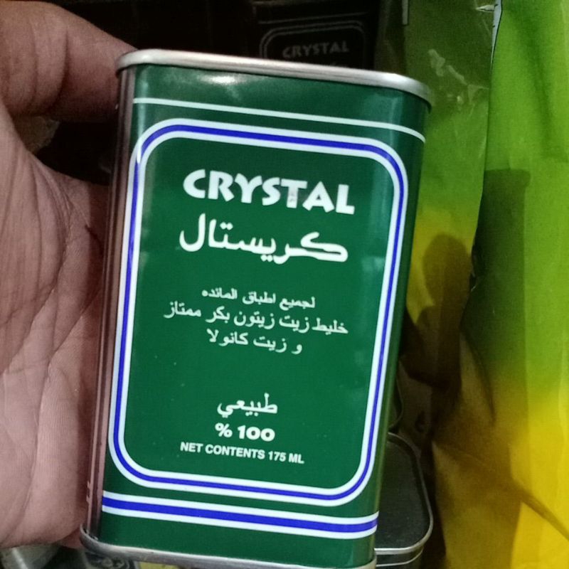 

Minyak Zaitun Crystal 175 ml