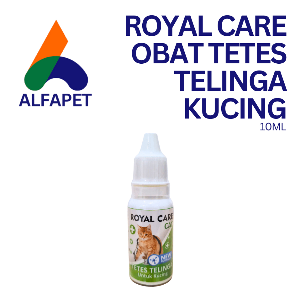 Telinga Royal care obat telinga kucing 10ml