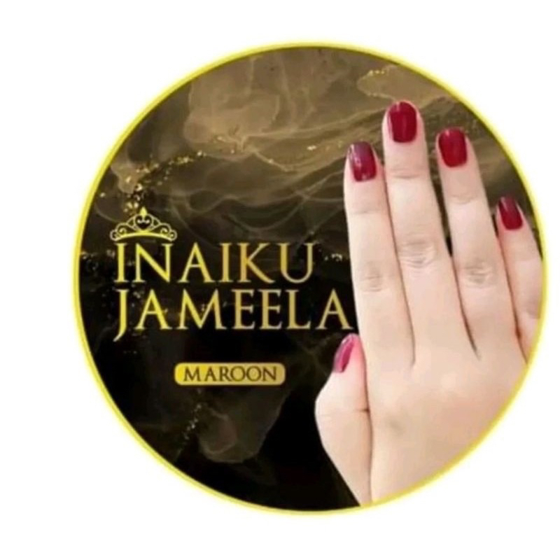 READY❤️ INAIKU JAMEELA KUTEK HALAL | MERAH MAROON | HITAM