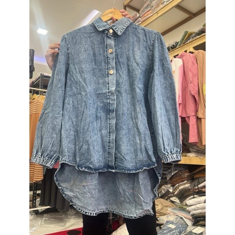 kemeja jeans import bangkok