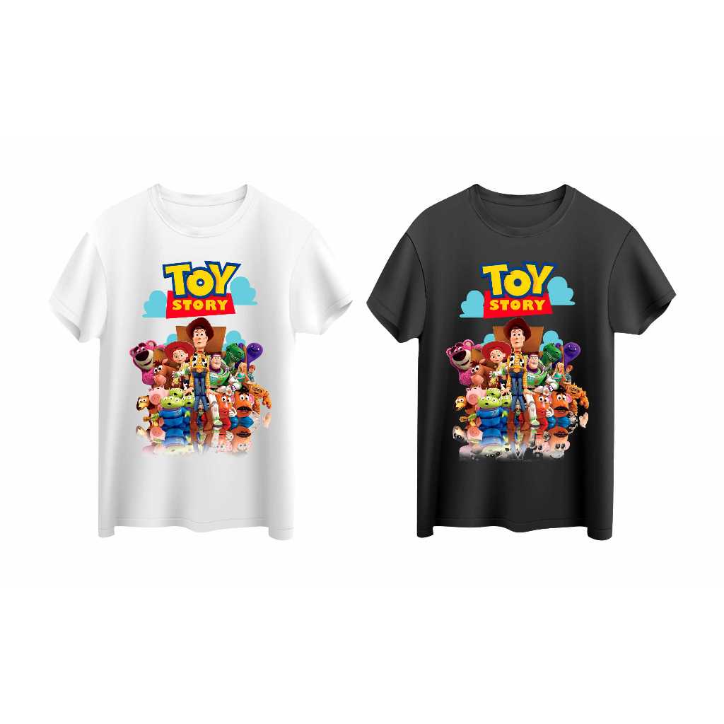 (88013) - TOY STORY  Promo Cetak Kaos Custom Printing Kaos Cotton Combed 24s DTF