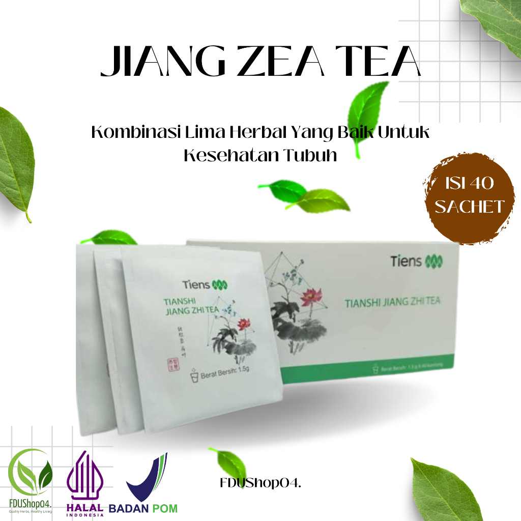 

Jiang Zhi Tea Teh Herbal Membantu Mengurangi Lemak Darah