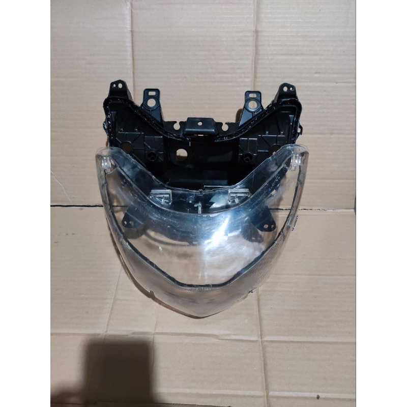 MIKA KACA DAN HOUSING LAMPU DEPAN FREEGO 125 OLD ORIGINAL MIKA LAMPU HOUSING LAMPU DEPAN FREEGO ORI