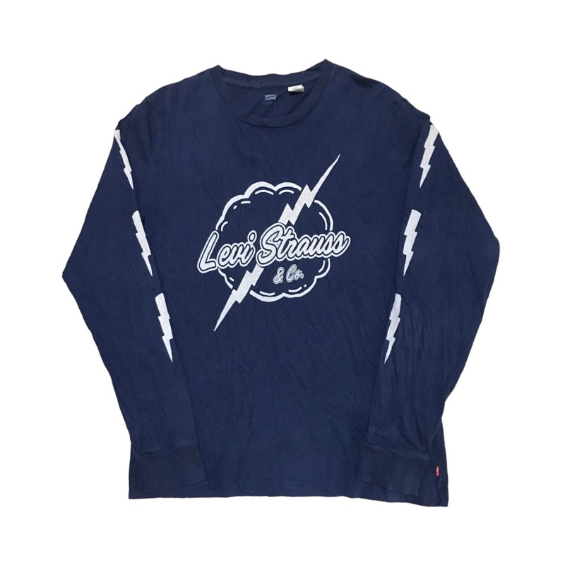 kaos levis pria / laki-laki original second