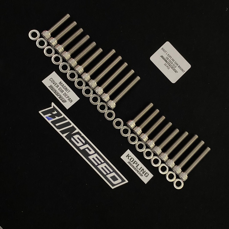 BAUT L STAINLESS CB150R OLD CBR150R OLD KALTER KOPLING DAN MAGNIT