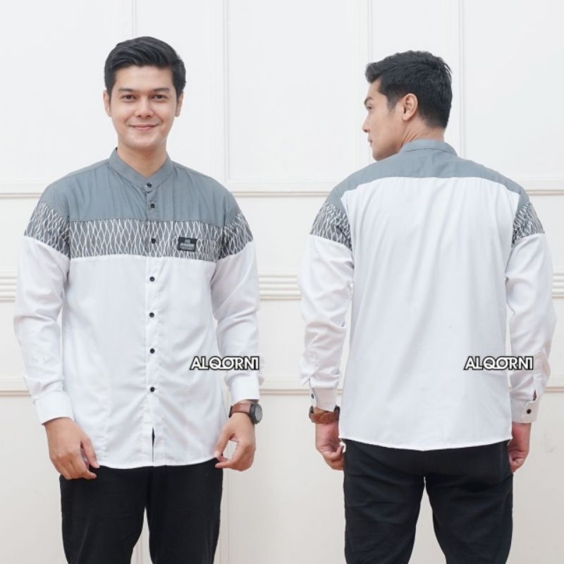 BAJU KOKO KEREN / BAJU KOKO PRIA LENGAN PANJANG / BAJU KOKO MOTIF SANDIKO