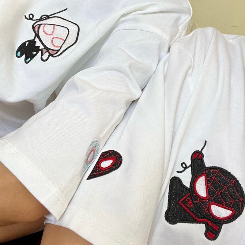 kaos couple spiderman