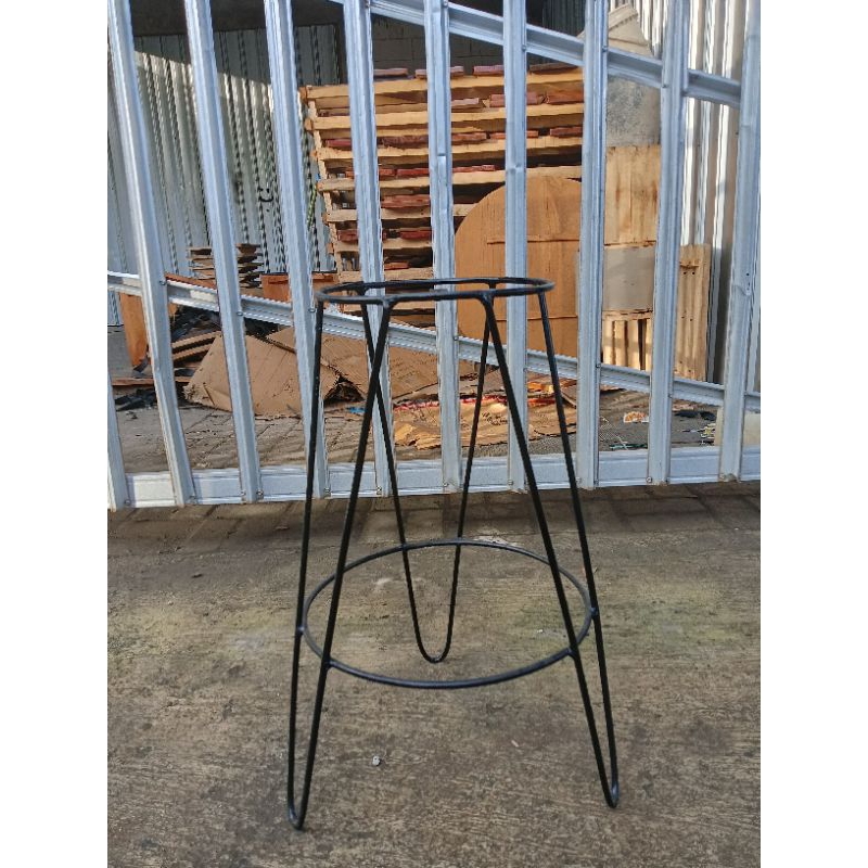 rangka kursi cafe/kursi bar tinggi 50 cm
