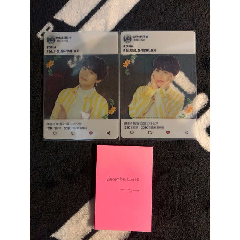 BTS LYS CONCERT ARMY BOOTH PC PHOTOCARD