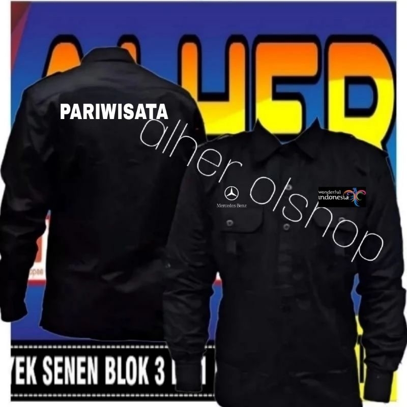 KMJ Mercedes Benz baju Mercedes Benz seragam Mercedes Benz Pdh Mercedes Benz kemeja kerja Mercedes B