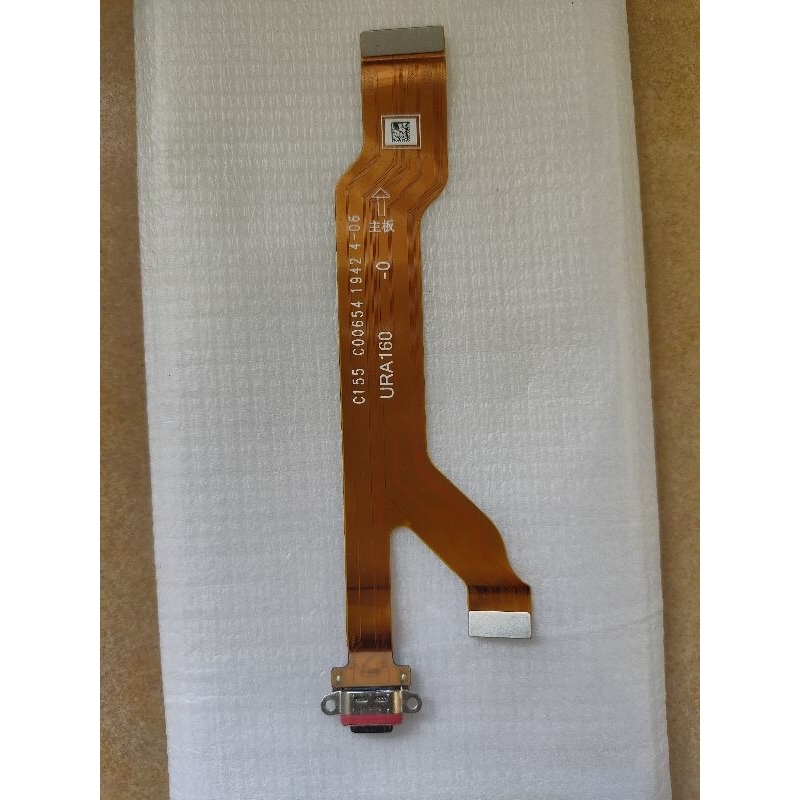 fleksibel board mesin + konektor charger realme 5 pro original copotan