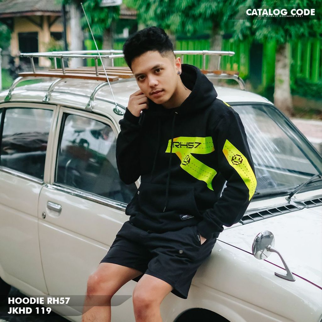 [PROMO JKHD 119 BELI 2 ONGKIR 1 BISA COD] JAKET HOODIE RH57 ORIGINAL JAKET KATUN RH57 HOODIE RACING 