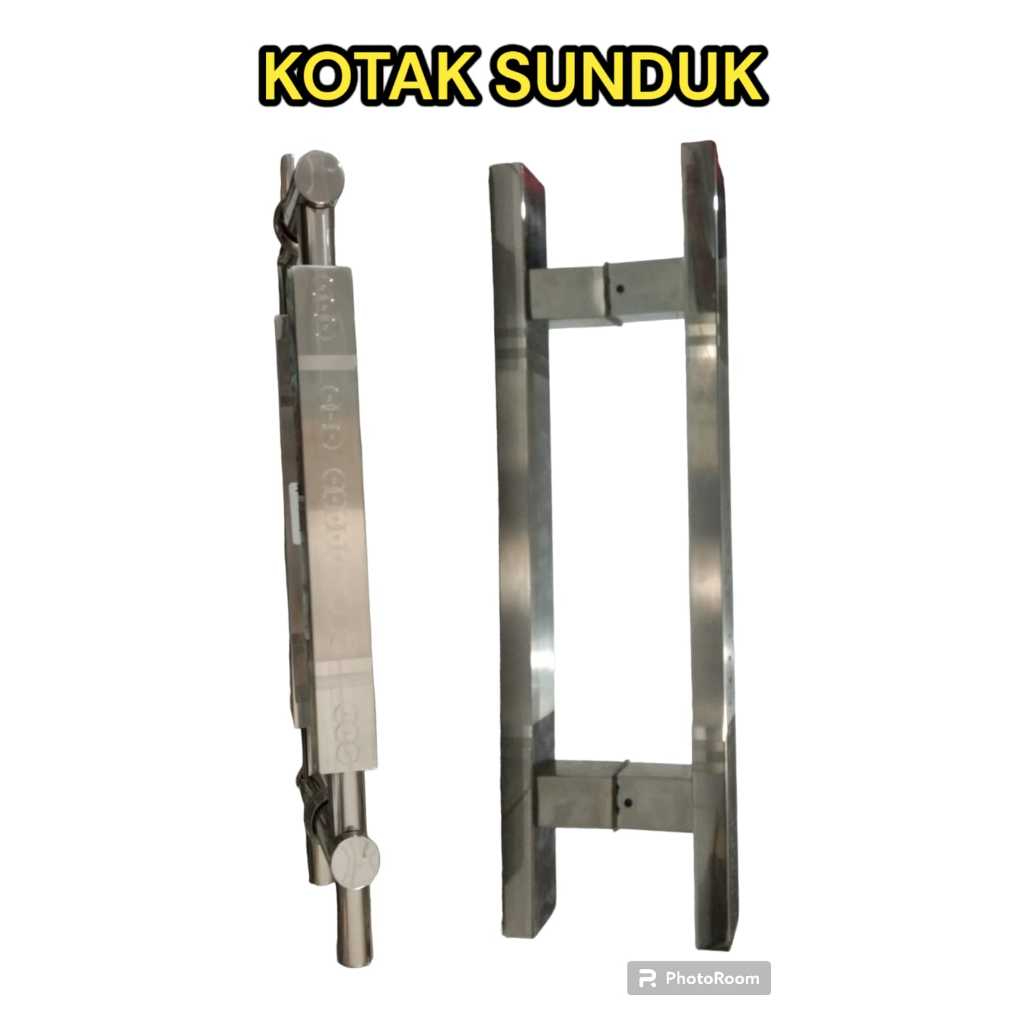 HANDLE / HANDEL PINTU RUMAH TEMBUS 45CM KOTAK SUNDUK