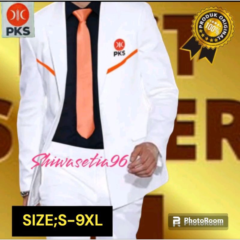 Jas Blazer Partai PKS/seragam Jas Formal Pria dan Wanita partai