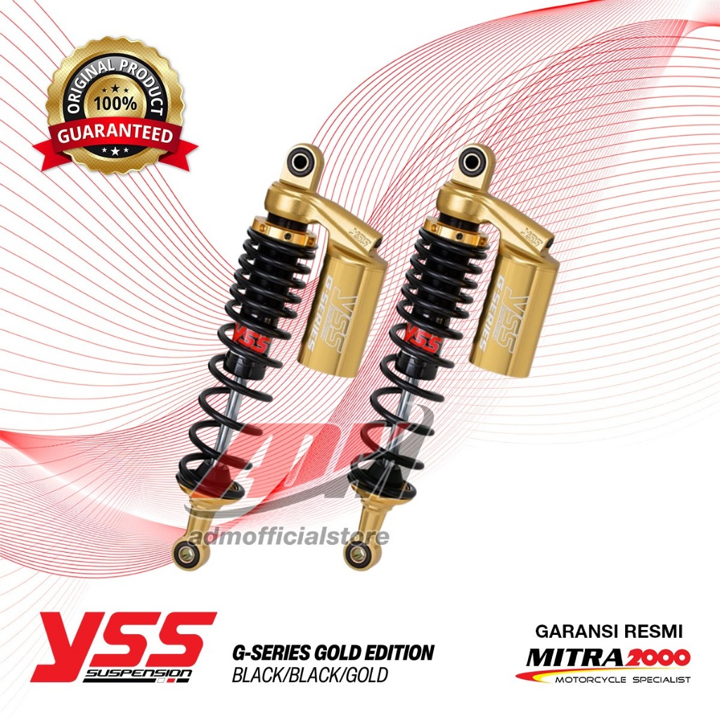 YSS Twin Shock G-Series Gold Edition RC302 320MM & 340MM