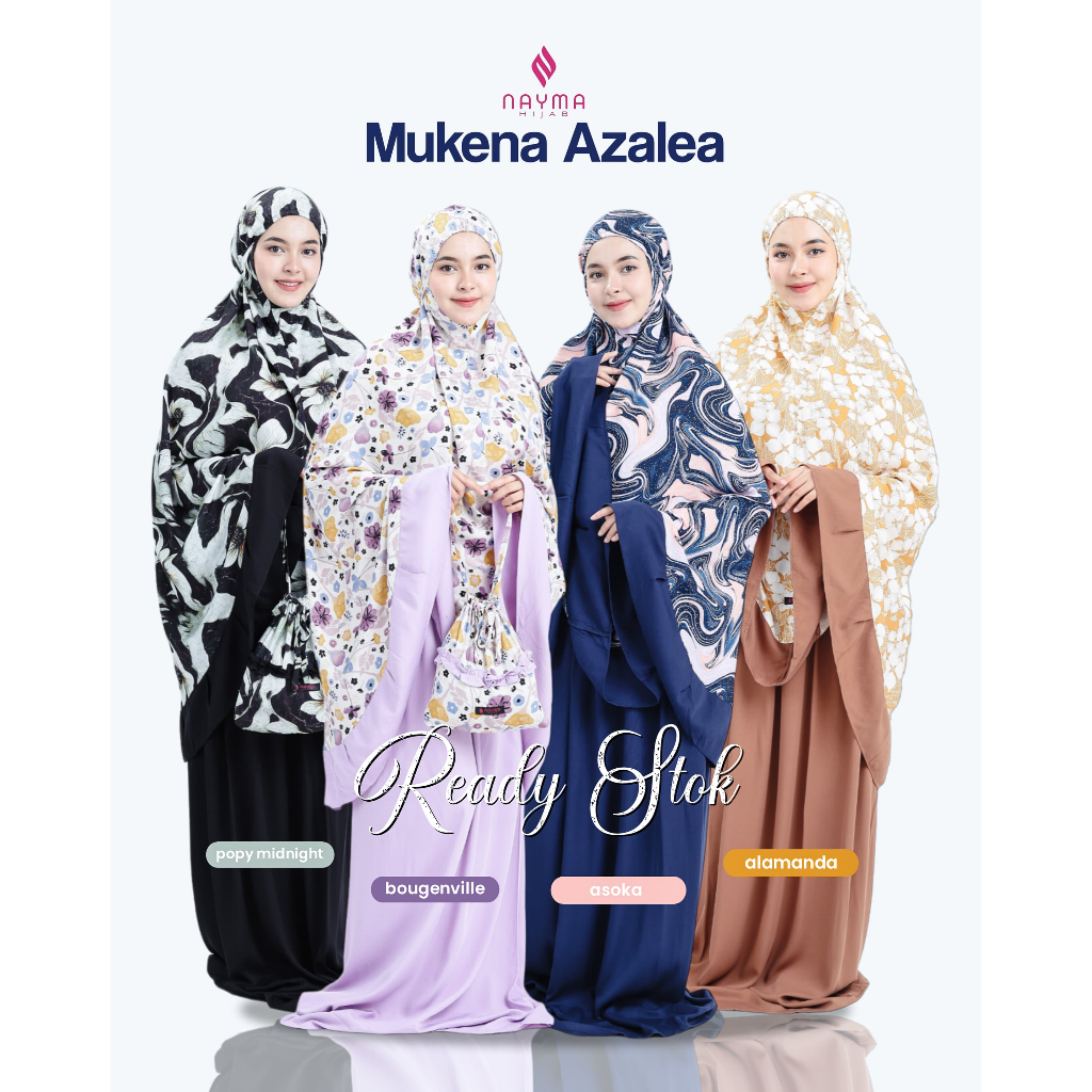 Mukena azalea original fania hijab / faniahijab.id
