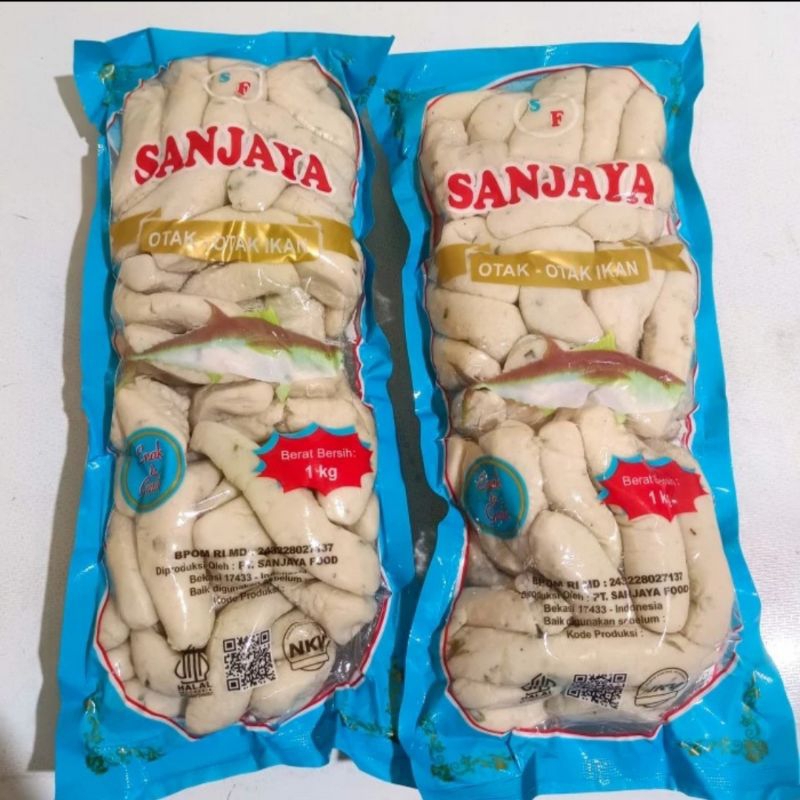 

SANJAYA Otak Otak Ikan 1kg Frozen Food Sukabumi