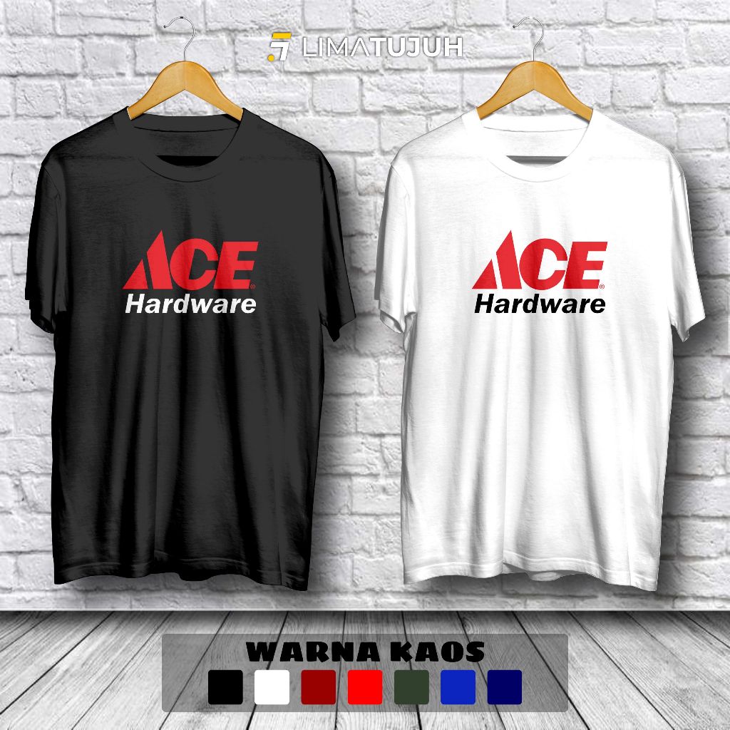 Kaos Ace Hardware Indonesia Logo Baju Distro