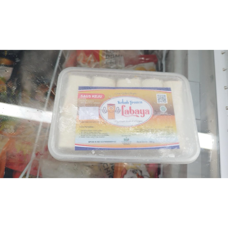 

KEBAB FROZEN SAOS KEJU LABAYA ISI 10 500Gr