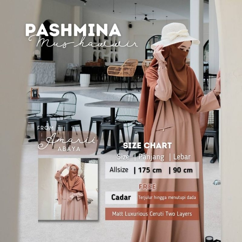 EY- PASHMINA MUSHAWWIR PASHMINA SYARI BY. KHUMAIRA SYARI