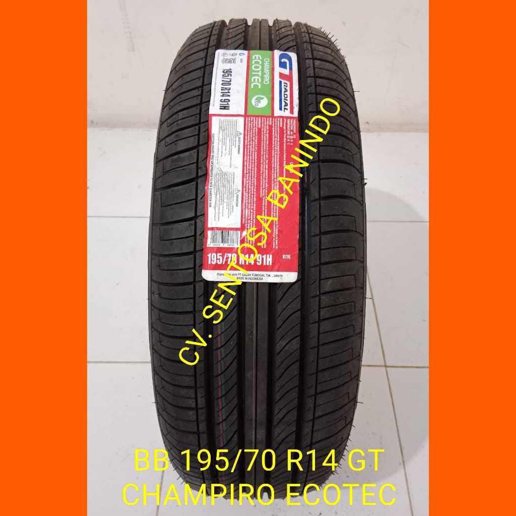 BAN BARU 195/70 R14 GT CHAMPIRO ECOTEC