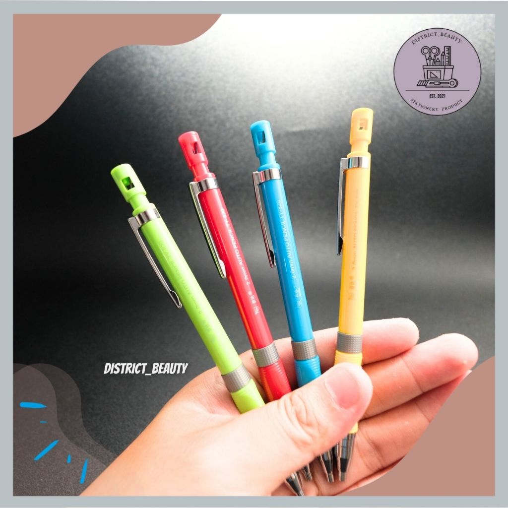 

PENSIL CETEK MEKANIK UKURAN 2.0MM FULL COLOR WARNA WARNI PENSIL MEKANIK 2.0MM WARNA LUCU TERMURAH