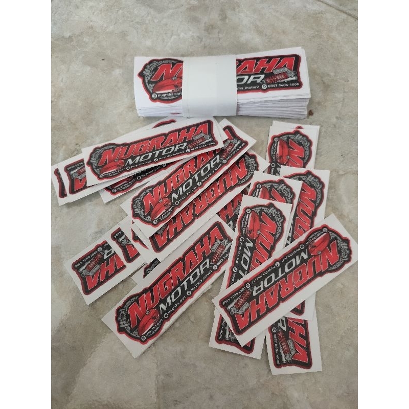 

setiker stiker nugraha motor