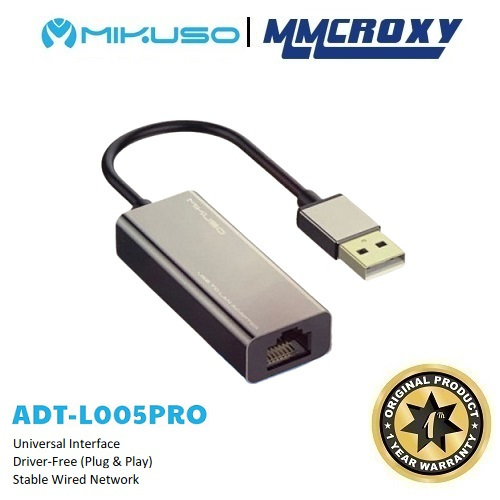 Nisuta Mikuso ADT-L005 Adapter USB To LAN Adapter - ADT-L005 PRO