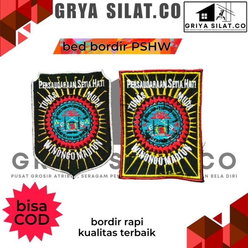 Bed bordir baju PSHW winongo